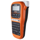 Brother PT-E105 P-Touch Edge Industrial Handheld Label Maker - Orange/Black