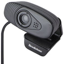 Brookstone Web Camera 480P USB 2.0 w/ Built-in Mic (Plug-n-Play) - Black