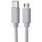 C2W (3.3-ft) Micro-USB to USB-C Charge/Sync Cable - White (OE-CBX013-3)