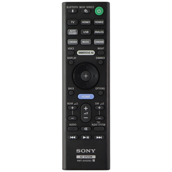 OEM Replacement Remote Control for Sony Soundbar HT-A7000 (RMT-AH509U)