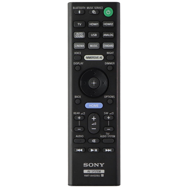 OEM Replacement Remote Control for Sony Soundbar HT-A7000 (RMT-AH509U)