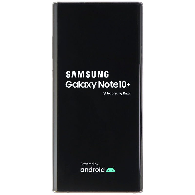 Samsung Galaxy Note10+ (6.8-in) SM-N975U (AT&T Only) - 256GB Silver/Black Custom