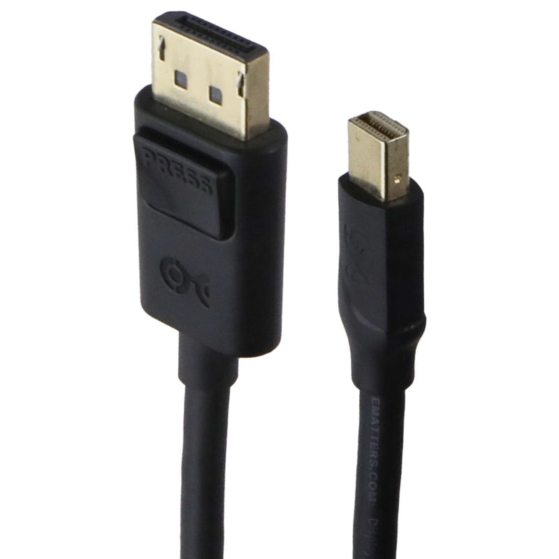 Cable Matters 3 Foot Mini DisplayPort to DisplayPort Cable (4K @ 60Hz) - Black