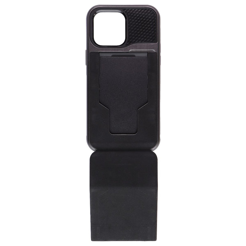 Caka Protective Rugged Case for Apple iPhone 14 Pro Max - Carbon Fiber Black