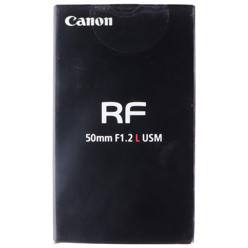 Canon RF 50mm F/1.2 L USM Fixed Focal Camera Lens - Black (2959C002)