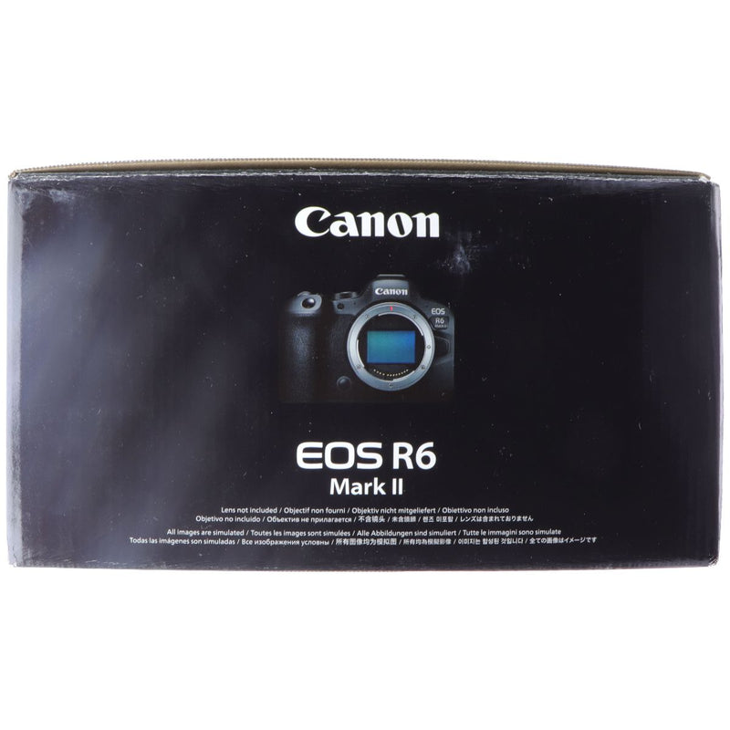 Canon EOS R6 Mark II Mirrorless Camera (DS126861) (Body Only) - Black