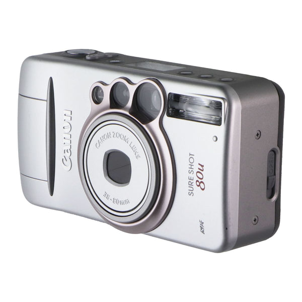 Canon Sure Shot 80u 35mm Date Camera - Silver (8310A001)