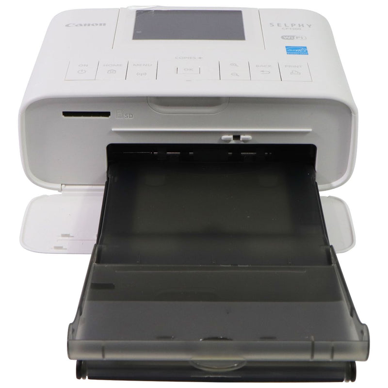 Canon Selphy CP1300 Wireless Compact Photo Printer - White