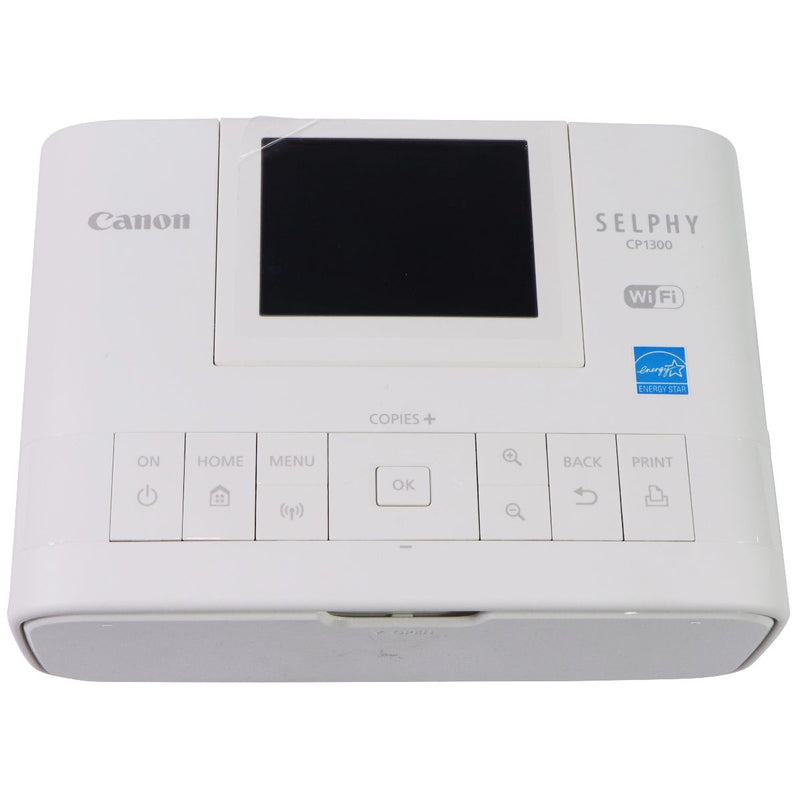 Canon Selphy CP1300 Wireless Compact Photo Printer - White