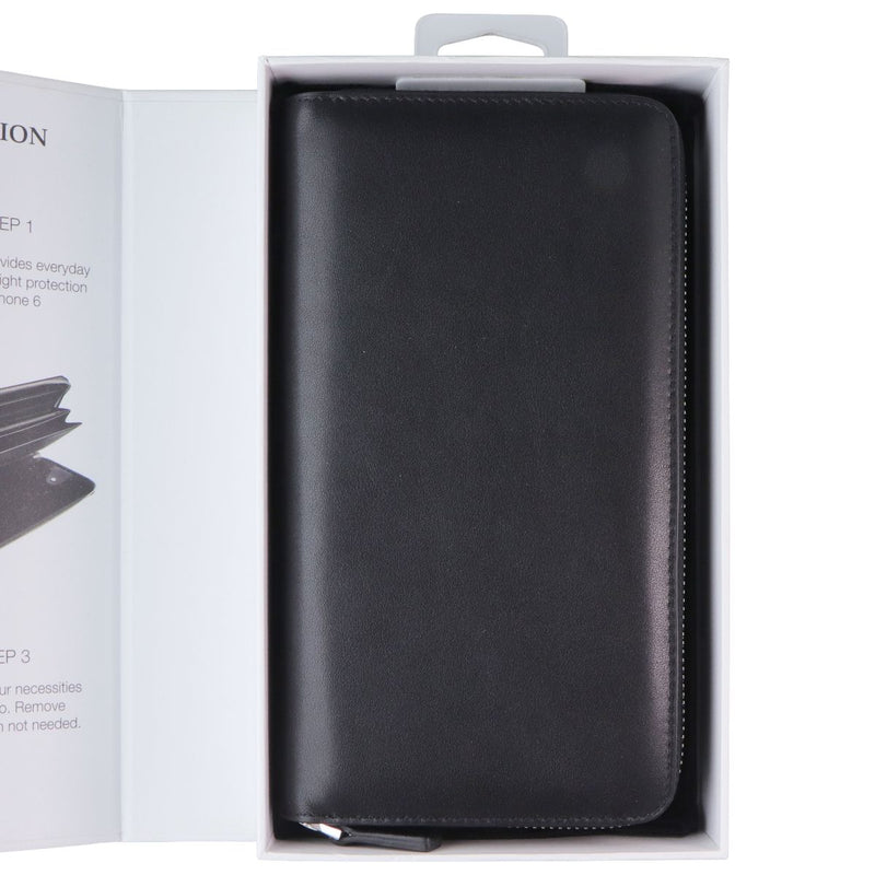Carte Blanch Continental Zip-Around Wallet for Apple iPhone 6 - Black