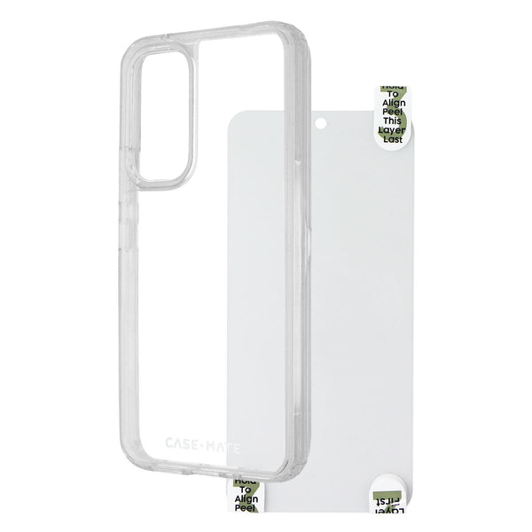 Case-Mate Protection Pack Case and Screen Protector for Galaxy A54 (5G) - Clear