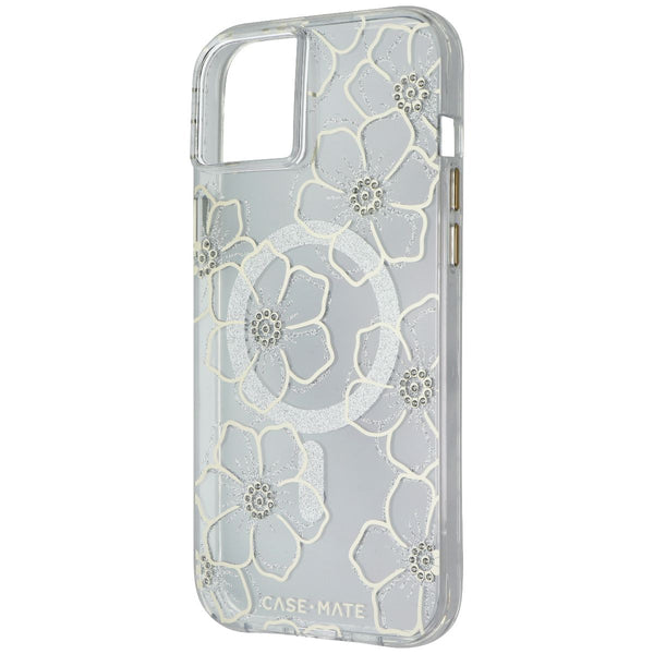 Case-Mate Hard Case for MagSafe for Apple iPhone 15 Plus - Floral Gems