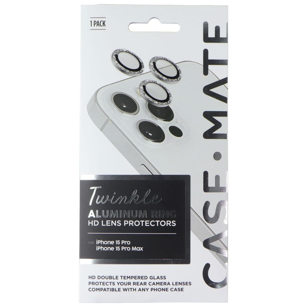 Case-Mate Aluminum Ring HD Lens Protectors for iPhone 15 Pro / Pro Max - Twinkle