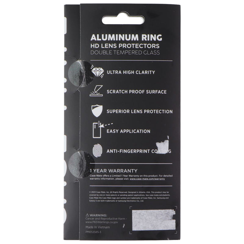 Case-Mate Aluminum Ring HD Lens Protectors for Samsung Galaxy S24 Ultra