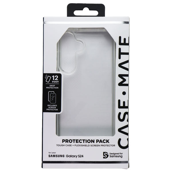 Case-Mate Protection Pack Case & Screen Protector for Galaxy S24 - Clear