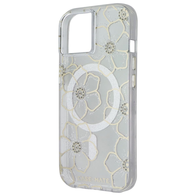 Case-Mate Case for MagSafe for Apple iPhone 16e/15/14/13 - Floral Gems