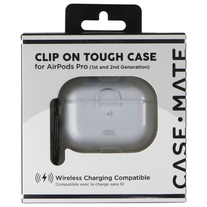 Case-Mate Clip On Tough Case for Apple AirPods Pro (1st/2nd Gen) - Clear