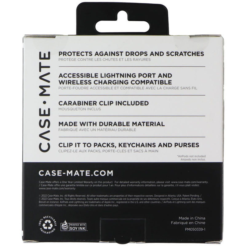 Case-Mate Clip On Tough Case for Apple AirPods Pro (1st/2nd Gen) - Clear