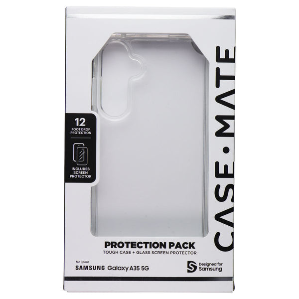 Case-Mate Protection Pack Case & Screen Protector for Galaxy A35 5G - Clear