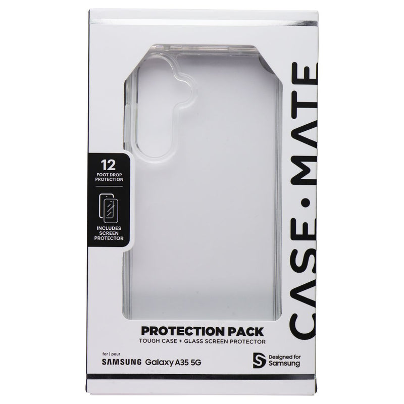 Case-Mate Protection Pack Case & Screen Protector for Galaxy A35 5G - Clear