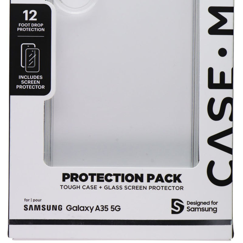 Case-Mate Protection Pack Case & Screen Protector for Galaxy A35 5G - Clear