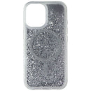 Case-Mate Waterfall Case with MagSafe for Apple iPhone 16 - Silver Glitter