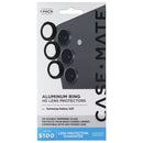 Case-Mate Aluminum Ring HD Lens Protectors for Samsung Galaxy S25 - Black