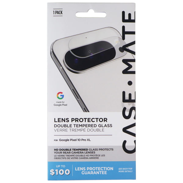 Case-Mate Double Tempered Glass Lens Protector for Google Pixel 10 Pro XL