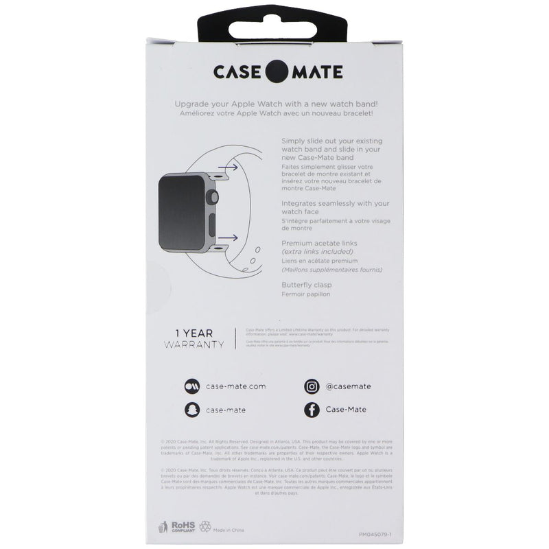 Case-Mate Linked Band for Apple Watch 38-40mm Series SE/7/6/5/4 - White Pearl