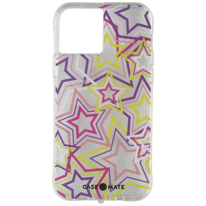 Case-Mate Hardshell Case for Apple iPhone 12 / iPhone 12 Pro - Neon Stars/Clear