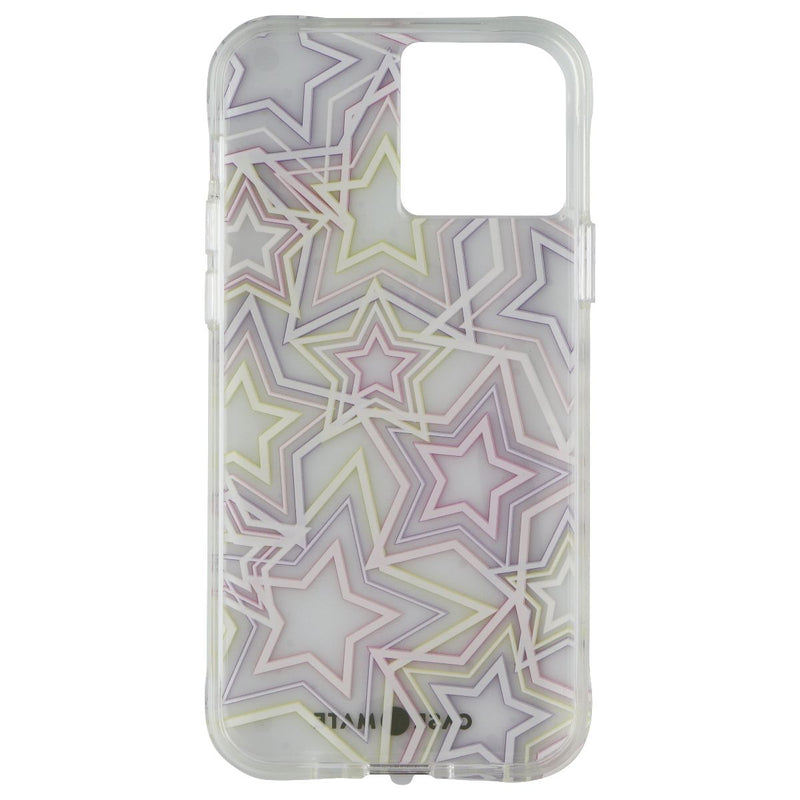 Case-Mate Hardshell Case for Apple iPhone 12 / iPhone 12 Pro - Neon Stars/Clear