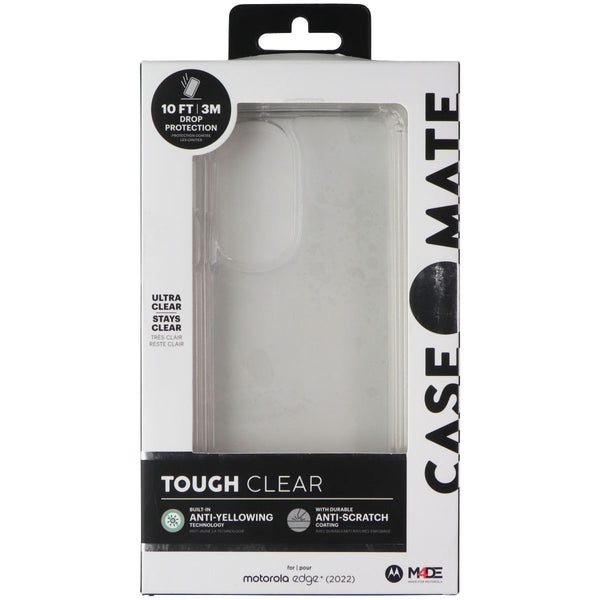 Case-Mate Tough Clear Series Case for Motorola Edge+ (2022) - Clear