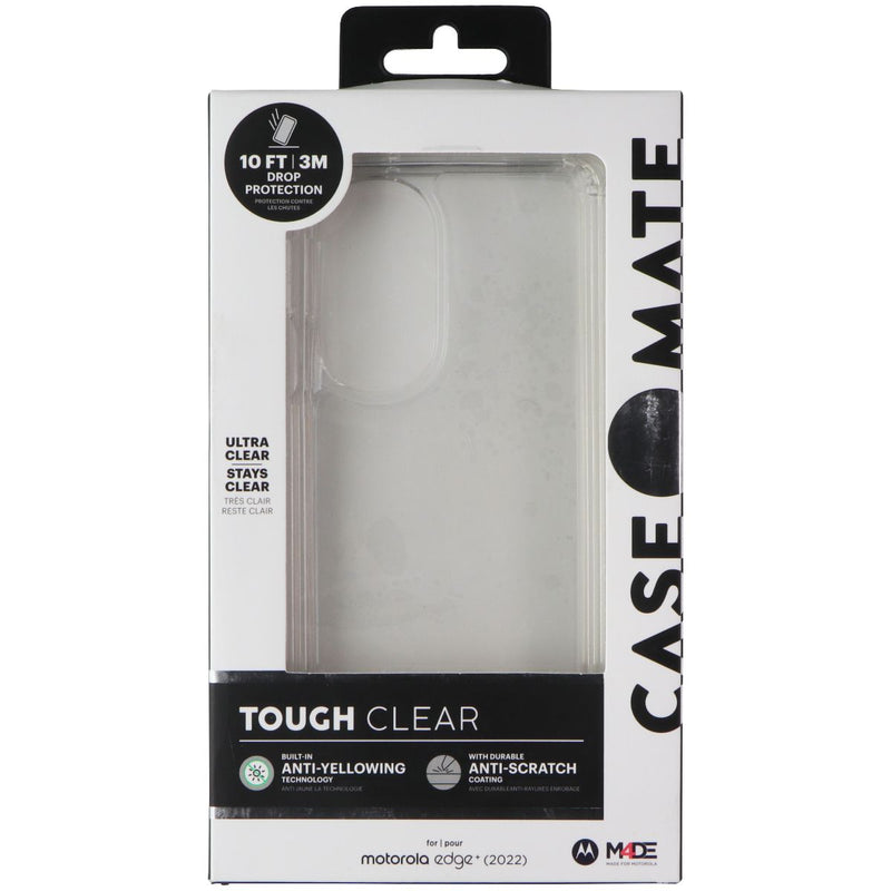 Case-Mate Tough Clear Series Case for Motorola Edge+ (2022) - Clear