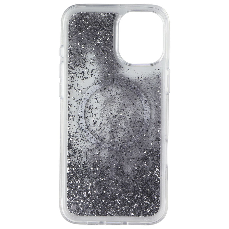 Case-Mate Waterfall Case with MagSafe for Apple iPhone 16 Plus - Silver Glitter