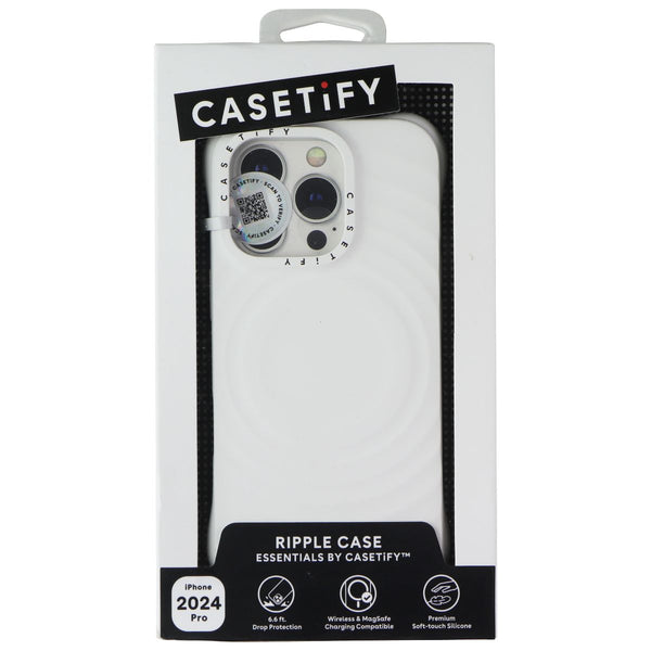 CASETiFY Ripple Case for MagSafe for Apple iPhone 16 Pro - White