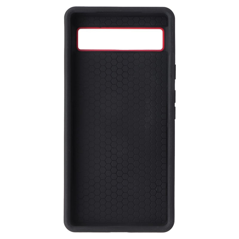 Case Brand Case for Google Pixel 6A - Red / Black