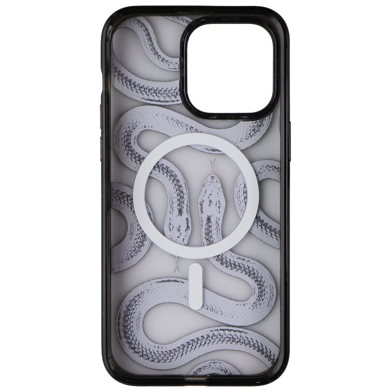 Casetify Impact Series Case for MagSafe for iPhone 15 Pro Max - Black Kingsnake