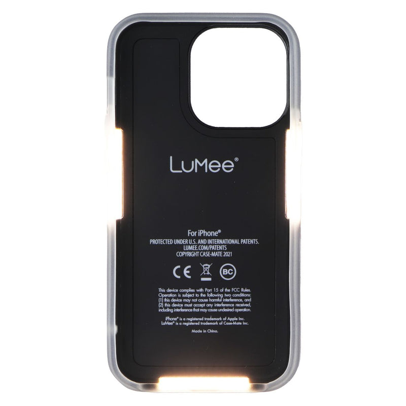 Case-Mate LuMee Halo Case for Apple iPhone 13 Pro/13/12 Pro/12 - Pink Voltage