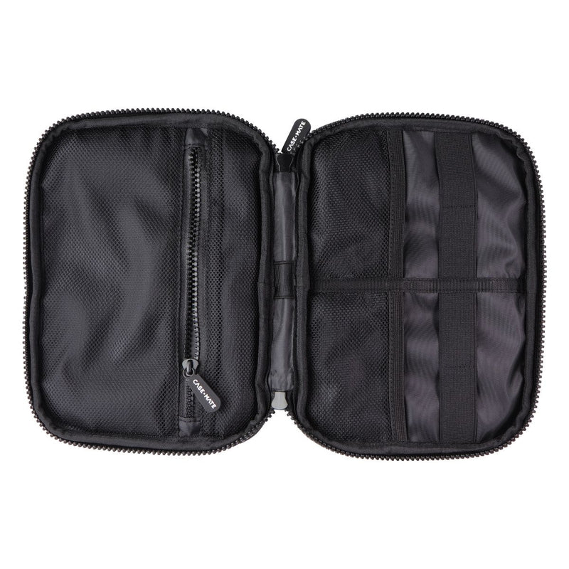 Case-Mate Travel Tech Organizer Bag for Device Accessories - Black