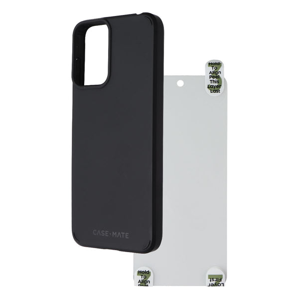 Case-Mate Protection Pack Case & Screen Protector for Moto G 5G (2024) - Black