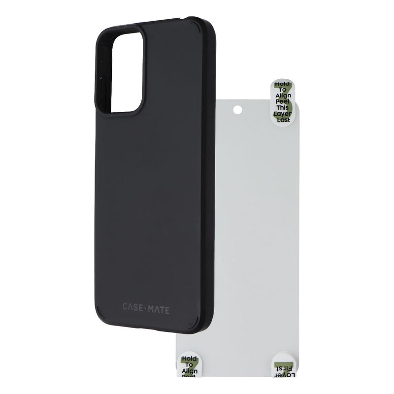 Case-Mate Protection Pack Case & Screen Protector for Moto G 5G (2024) - Black
