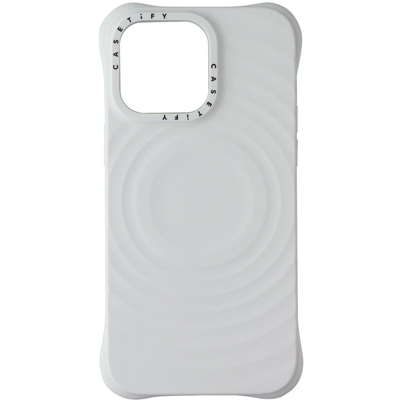 Casetify Ripple Case for MagSafe for iPhone 15 Pro Max - White
