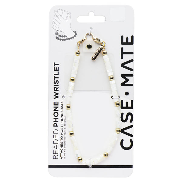 Case-Mate Detachable Beaded Phone Wristlet for Smartphone Cases - Alpine Snow