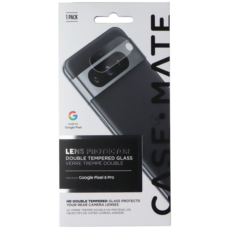 Case-Mate Lens Protector Double Tempered Glass for Google Pixel 8 Pro - Clear