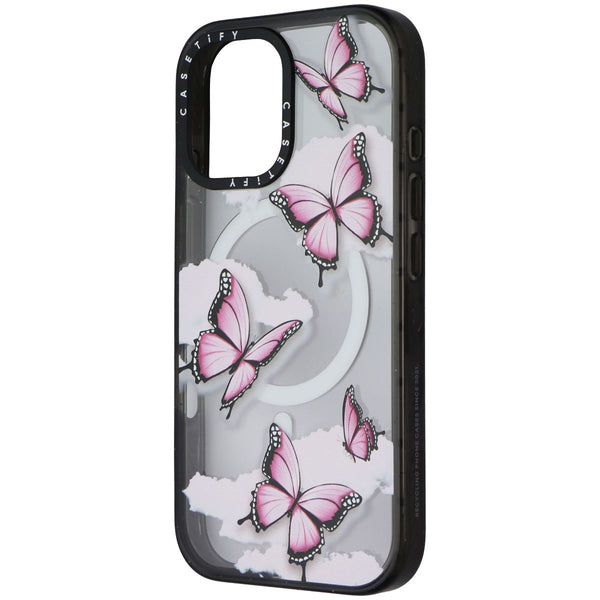 Casetify Impact Case for MagSafe for Apple iPhone 16 - Pink Butterfly