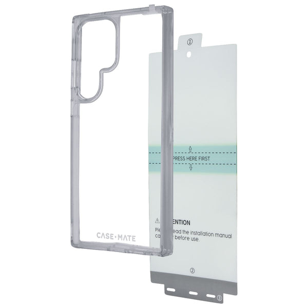 Case-Mate Protection Pack Case & Screen Protector for Galaxy S23 Ultra - Clear