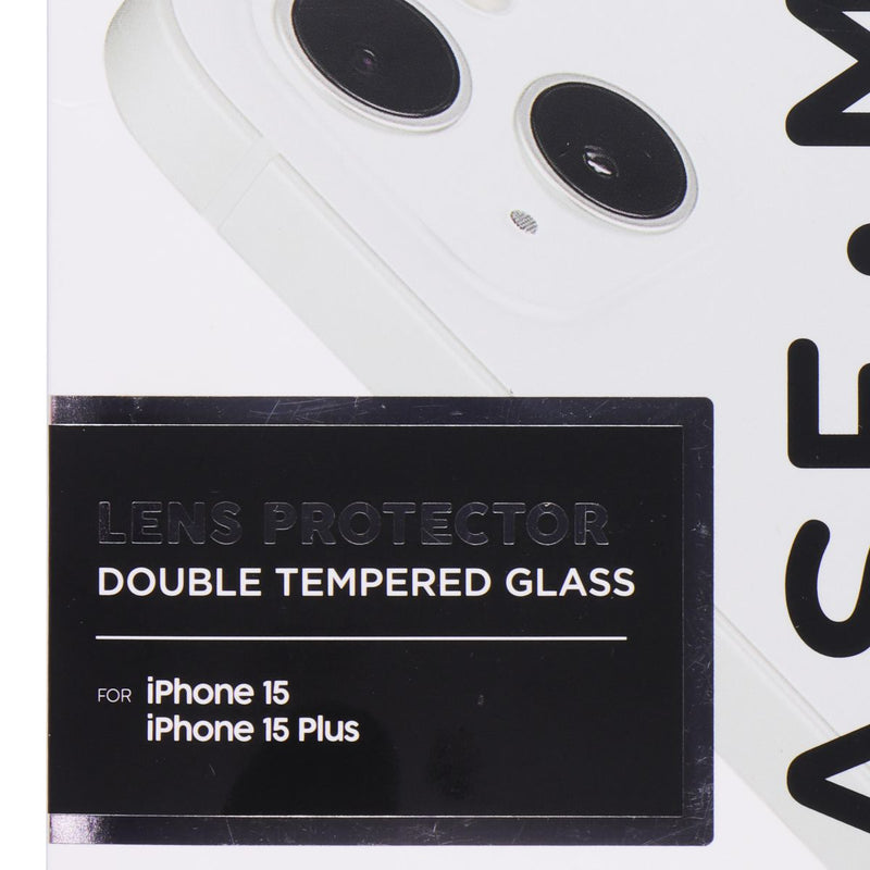 Case-Mate Lens Protector Double Tempered Glass for Apple iPhone 15/15 Plus