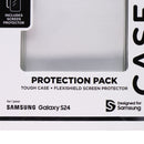 Case-Mate Protection Pack Case & Screen Protector for Samsung Galaxy S24 - Clear