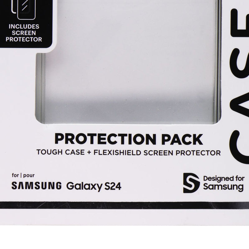 Case-Mate Protection Pack Case & Screen Protector for Samsung Galaxy S24 - Clear