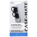 Case-Mate Aluminum Ring HD Lens Protectors for Samsung Galaxy S25 Edge - Black